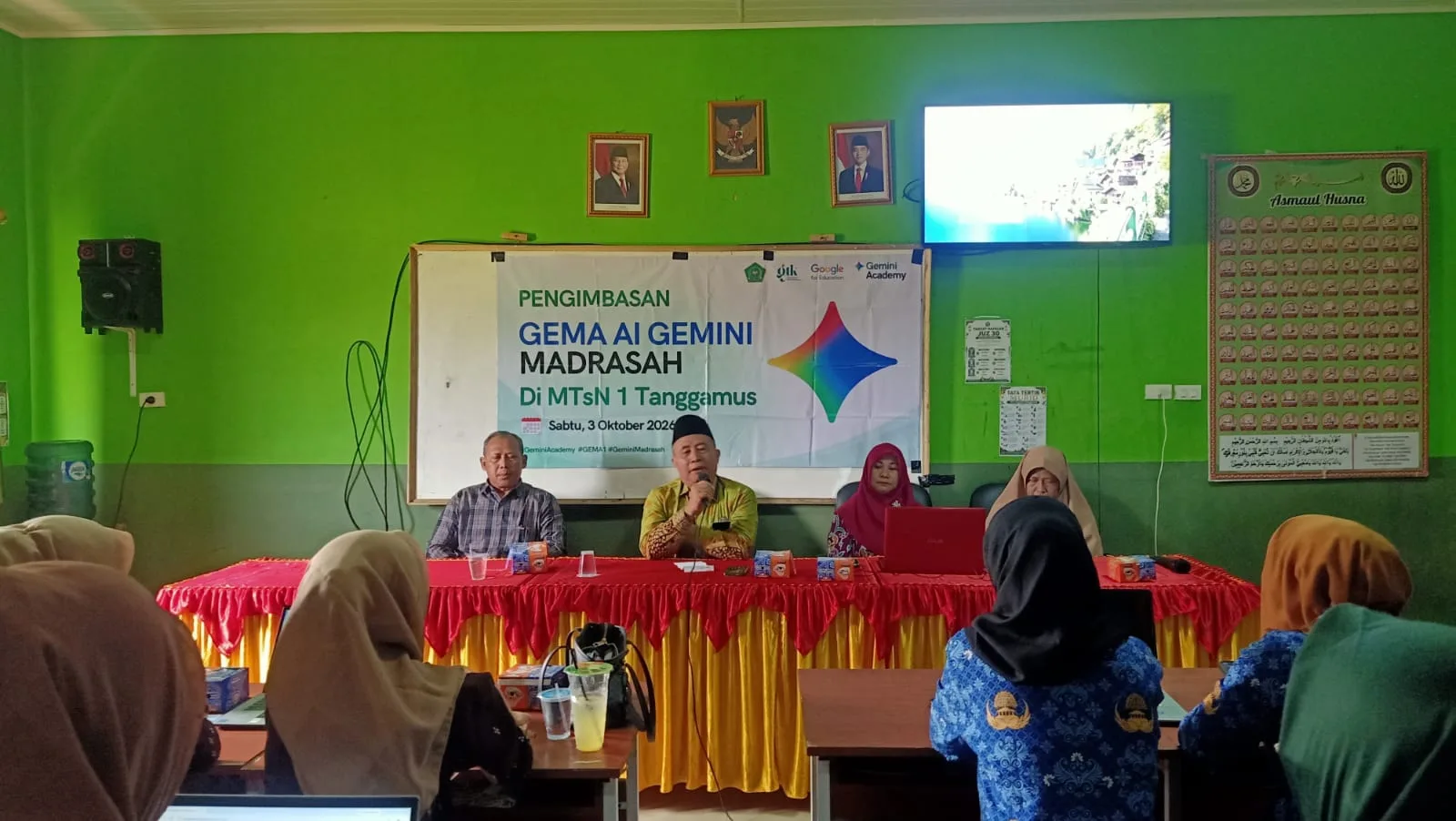 Pengawas Madrasah Kemenag Tanggamus, Setyo Riadi, Dukung Transformasi Digital melalui GEMA AI Gemini Madrasah