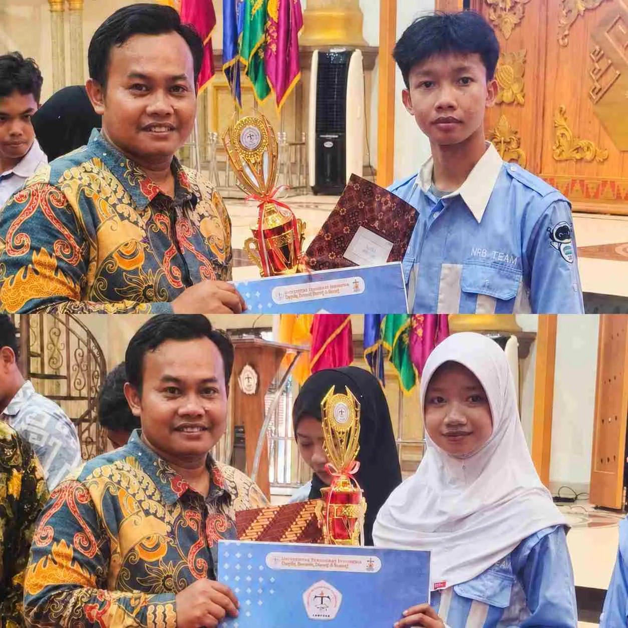 MAN 1 Metro Raih Juara 2 dan 3 Kontes Robot Teknokrat Tingkat Nasional