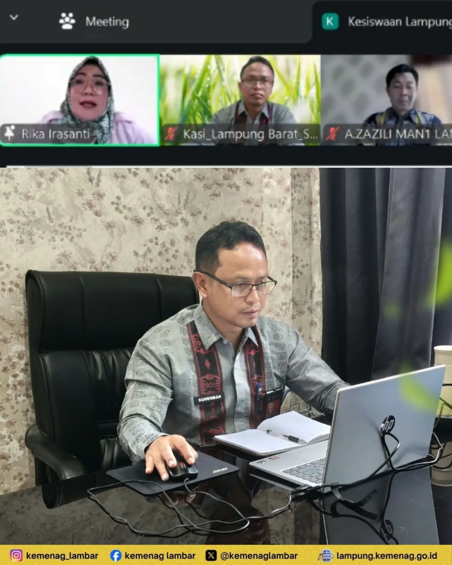 OMI Tingkat Provinsi, Kankemenag Lambar Siap Kirim 33 Peserta