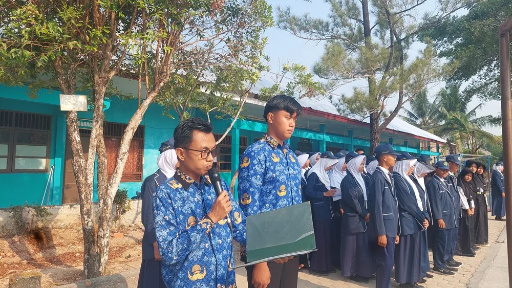 Ikrar Hari Kesaktian Pancasila Dibacakan di MTsN 1 Mesuji