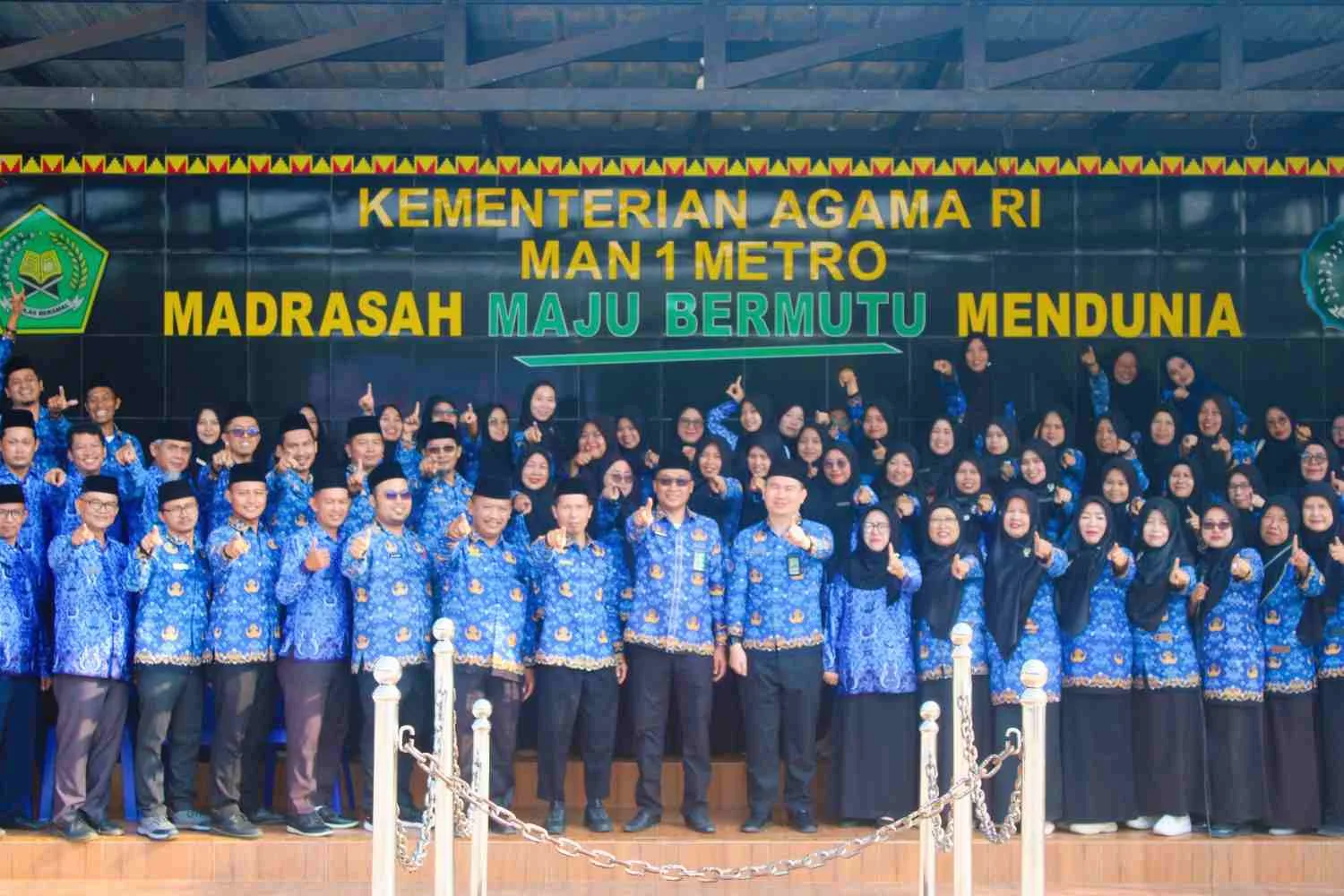 MAN 1 Metro Gelar Upacara Peringatan Hari Kesaktian Pancasila 2026 dengan Khidmat