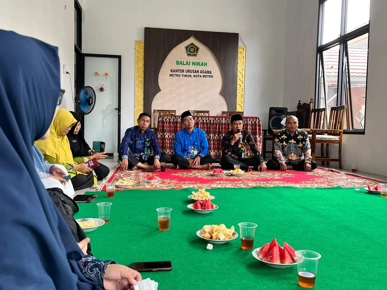 Kemenag Metro Gelar Pembinaan Wakaf dan Rakor Pokjaluh Agama Islam