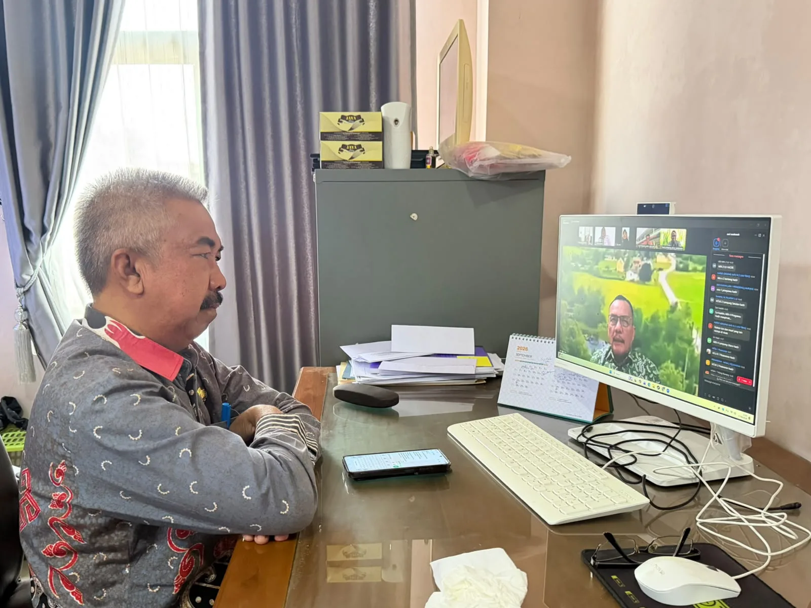 Jelang OMI Tingkat Provinsi, Kemenag Mesuji Ikuti Rakor Teknis melalui Zoom