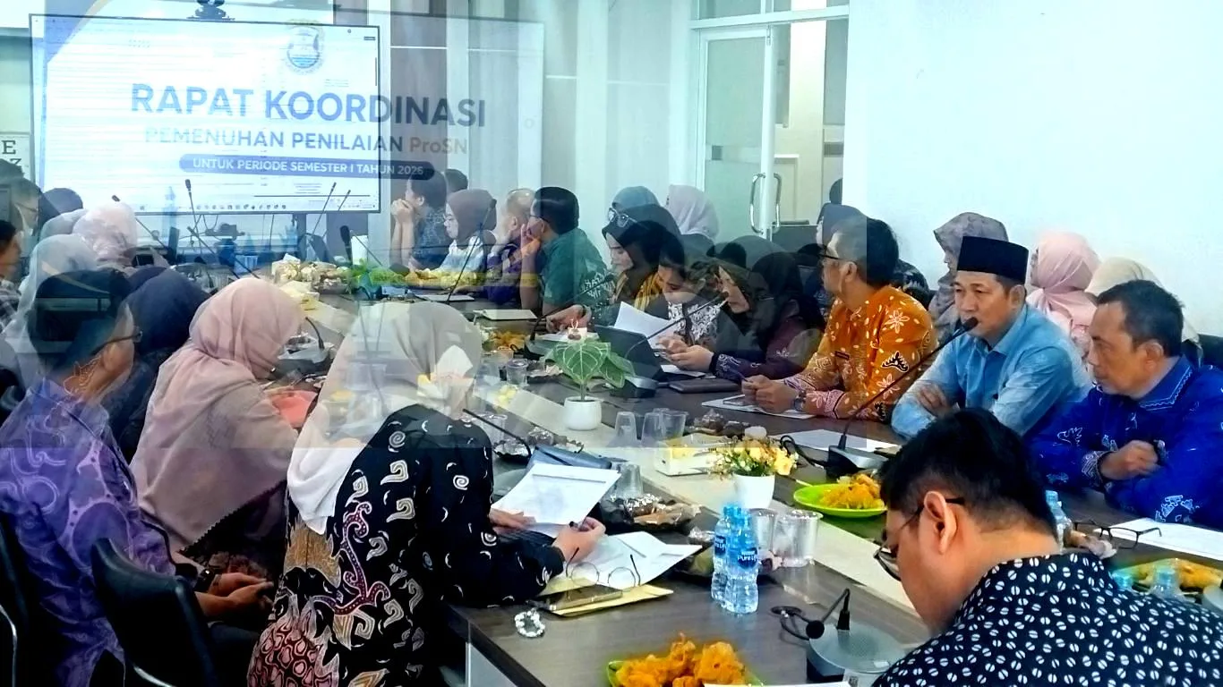 Rakor Pemenuhan Penilaian ProSN Semester I 2026 Perkuat Data dan Kinerja