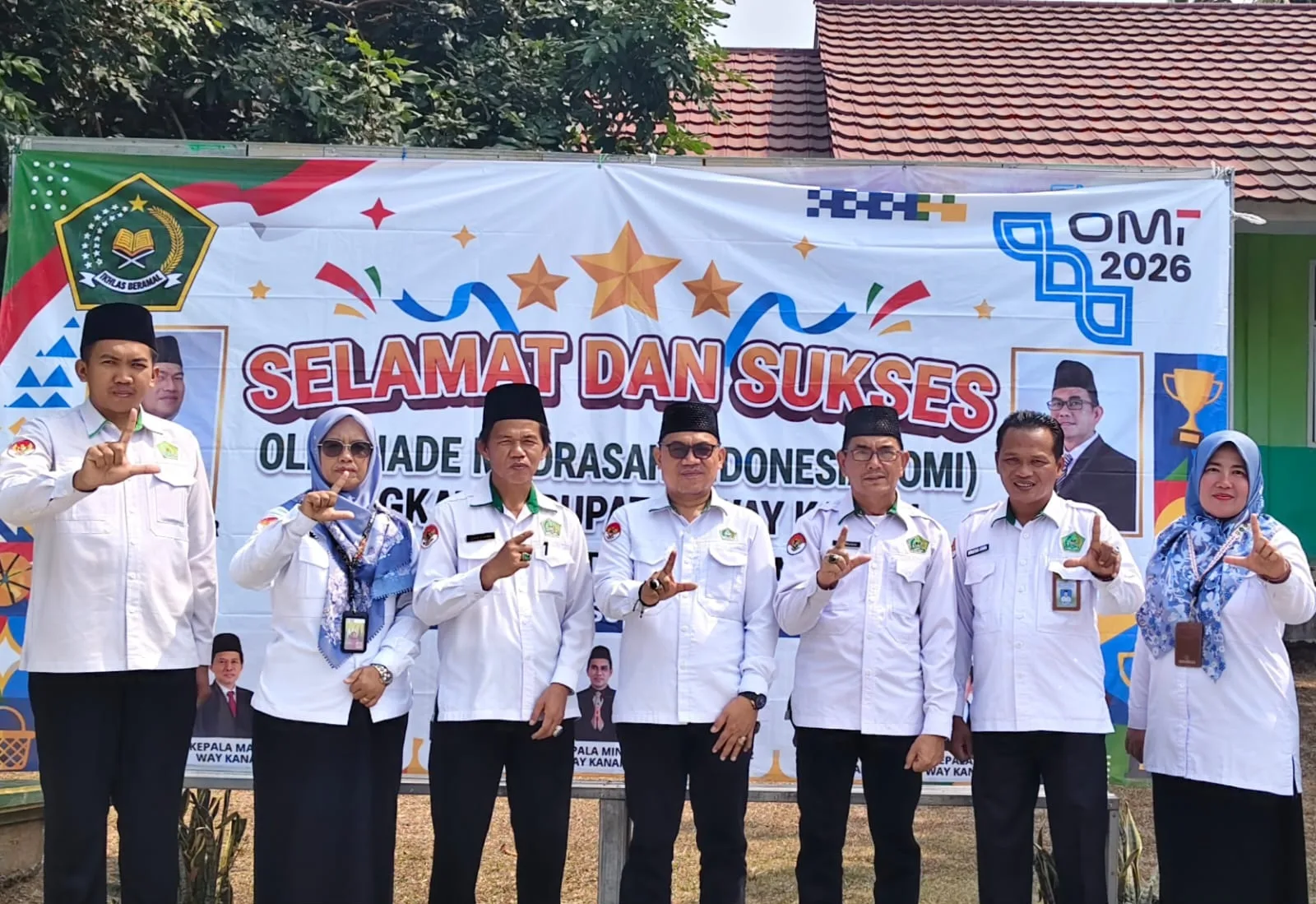 Kepala MTsN 1 Way Kanan Hadiri Pembukaan OMI Tingkat Kabupaten Way Kanan