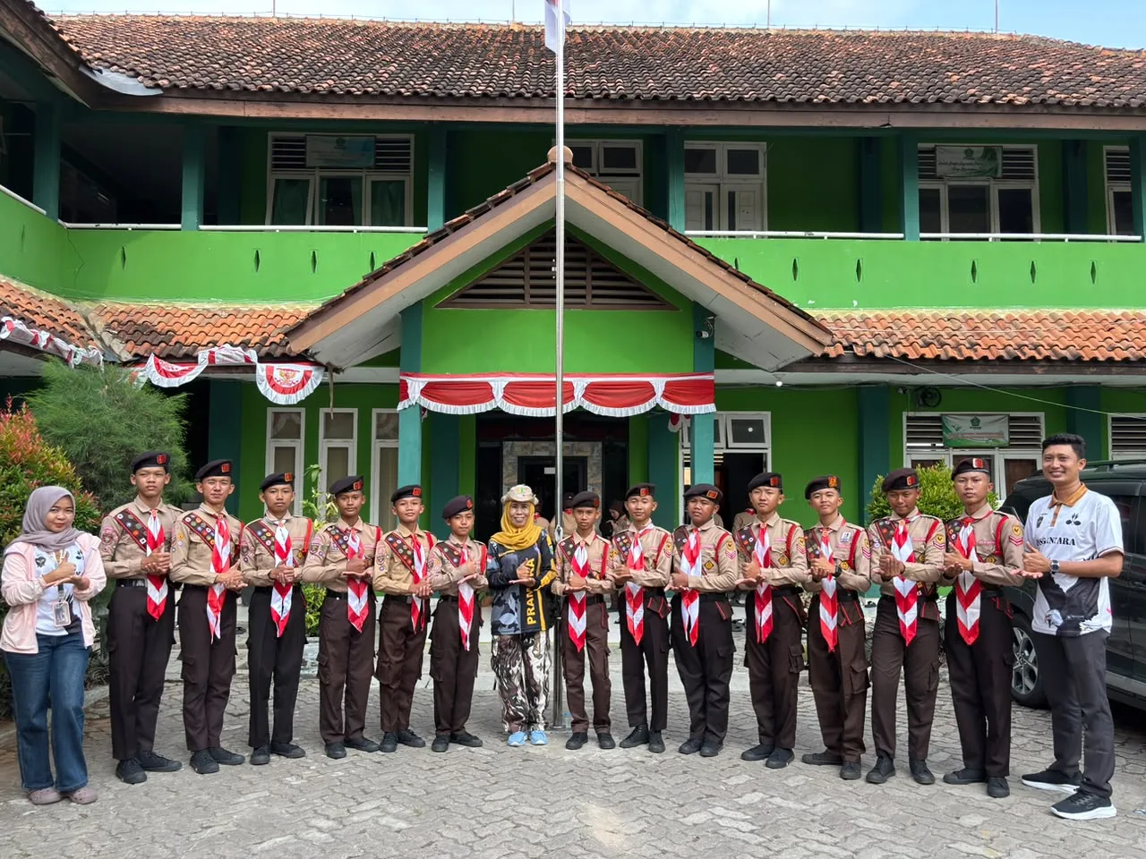 Pramuka Pangkalan MTsN 1 Tanggamus Sabet Tiga Prestasi di GAPMA IX 2026