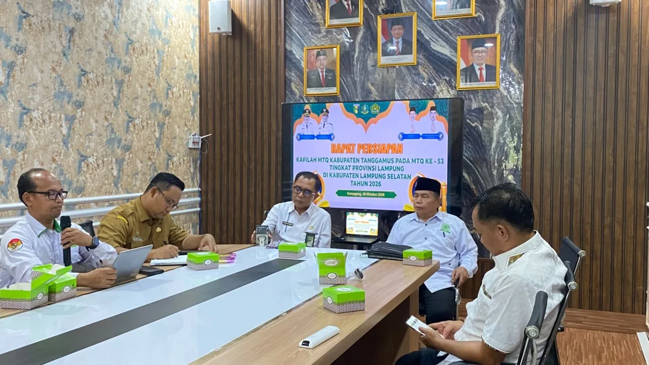 Matangkan Persiapan MTQ ke-53 Provinsi Lampung, Kemenag Tanggamus Perkuat Sinergi dan Strategi Kafilah