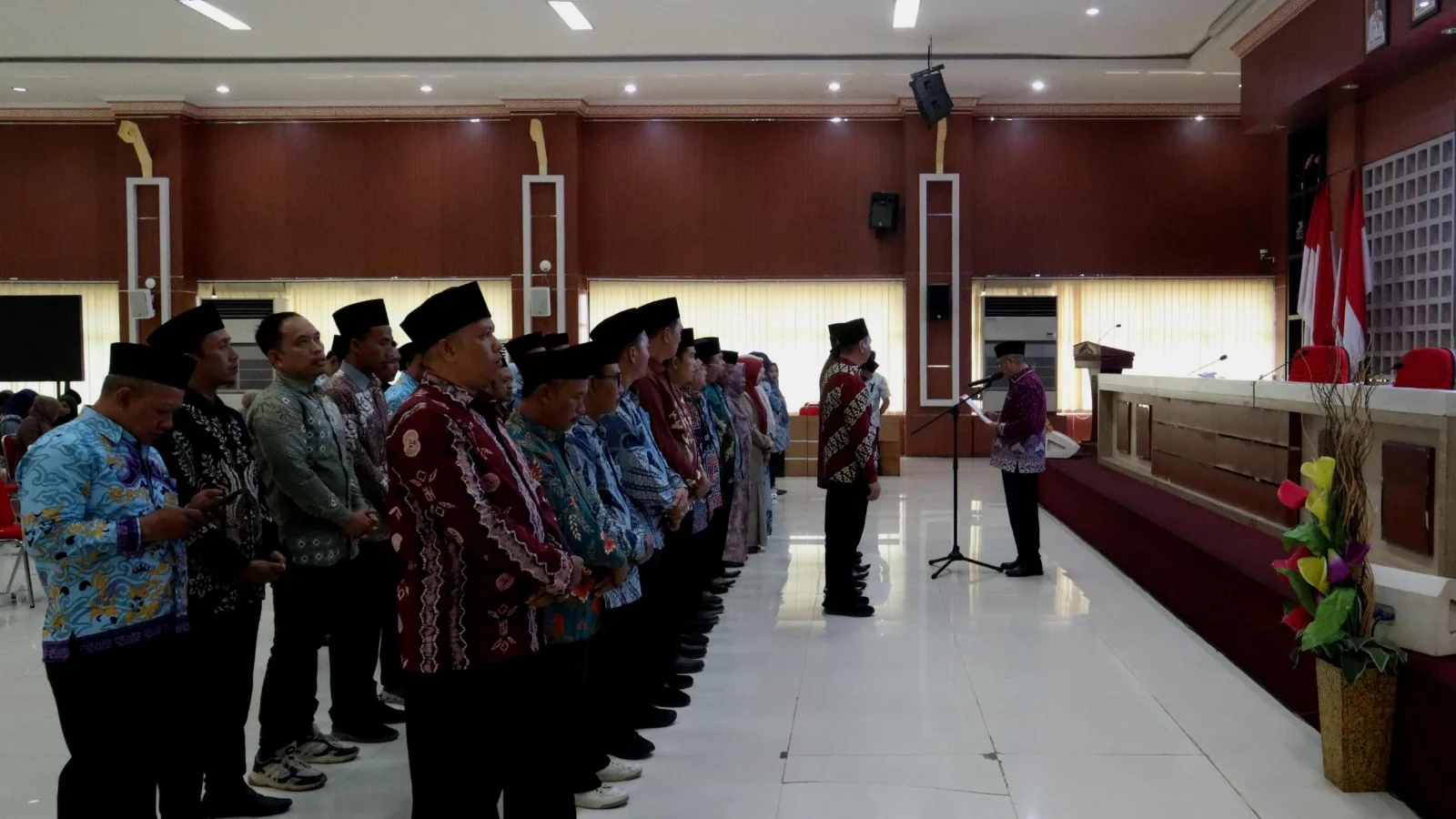 Kukuhkan Dewan Hakim MTQ Ke-55, Kakan Kemenag Kota Bandar Lampung Erwinto: Laksanakan Tugas dengan Penuh Tanggung Jawab
