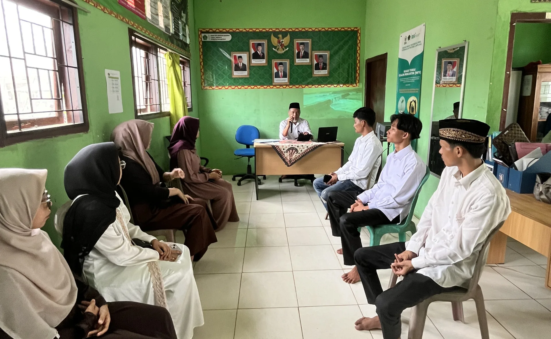 Menyiapkan Pernikahan, Menata Masa Depan: KUA Mesuji laksanakan Bimwin untuk Calon Pengantin