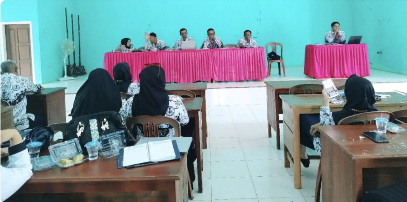 Matangkan Persiapan, MTsN 2 Tanggamus Hadiri Rakor HUT PGRI ke-81 dan Hari Guru Nasional