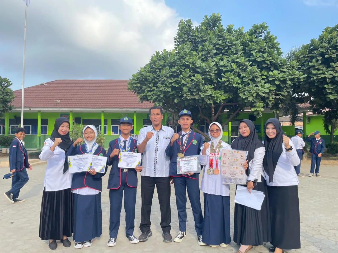 Siswa MTsN 2 Bandar Lampung Torehkan Prestasi Gemilang di Bidang Nonakademik.