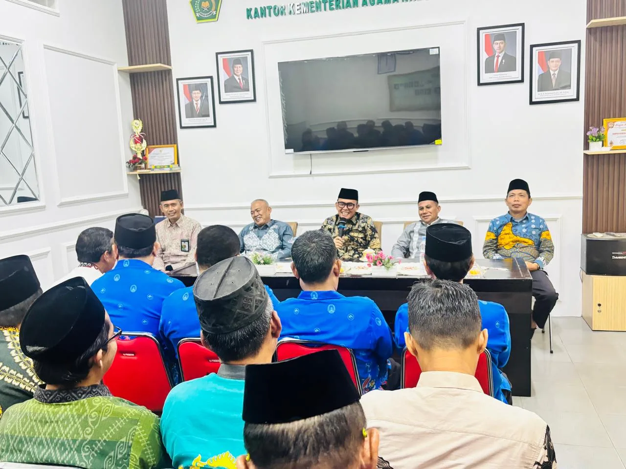 Uji Kompetensi Kepala KUA, Penghulu, dan Penyuluh Digelar, Kemenag Lampung Utara Tekankan Integritas