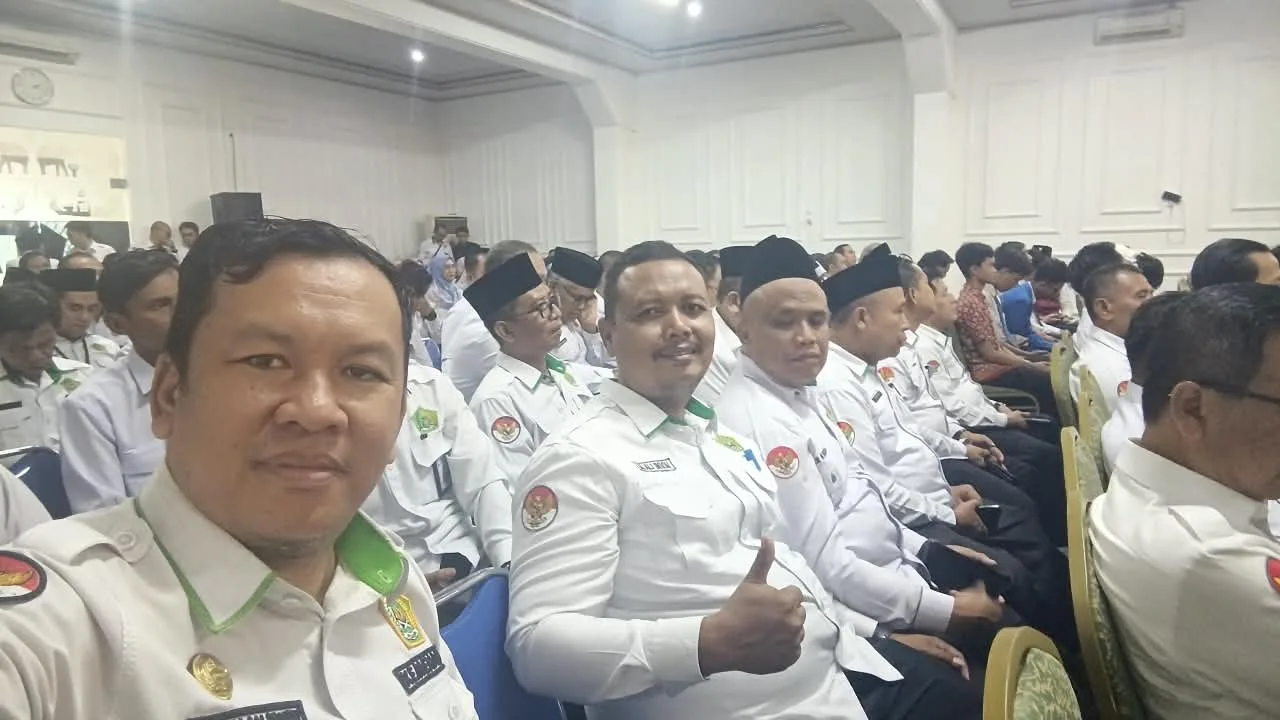 Kepala MTsN 1 Mesuji Ikuti Penyerahan Penghargaan OMI Tingkat Provinsi Lampung 2026
