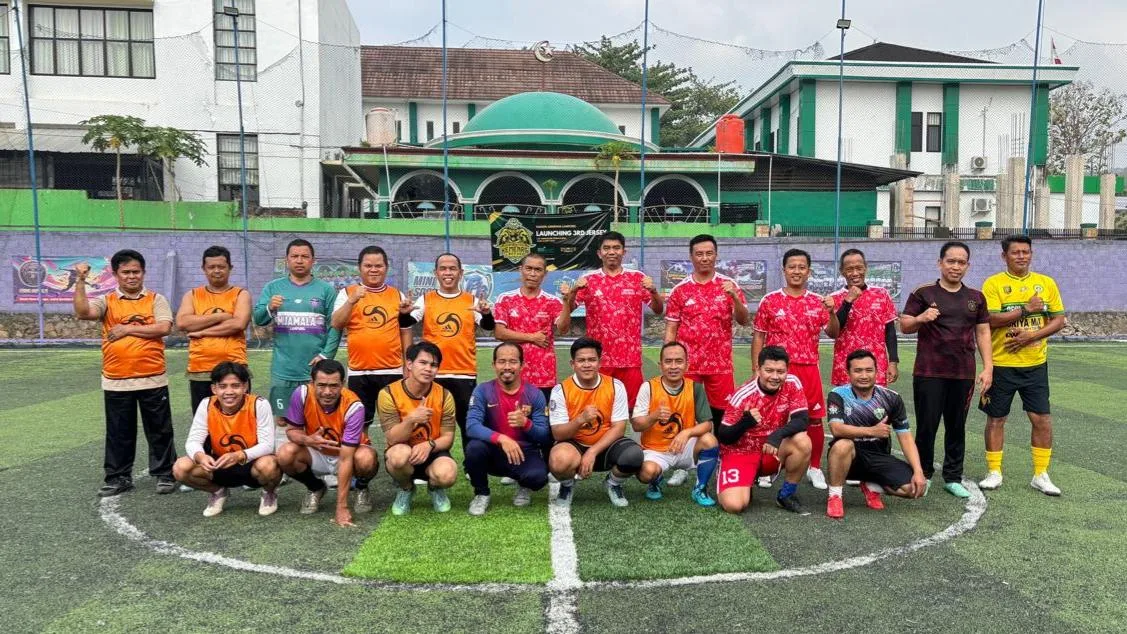Pererat Silaturahmi dan Harmoni, Kemenag Bandar Lampung Taklukkan Kemenhaj 5–3 dalam Laga Mini Soccer