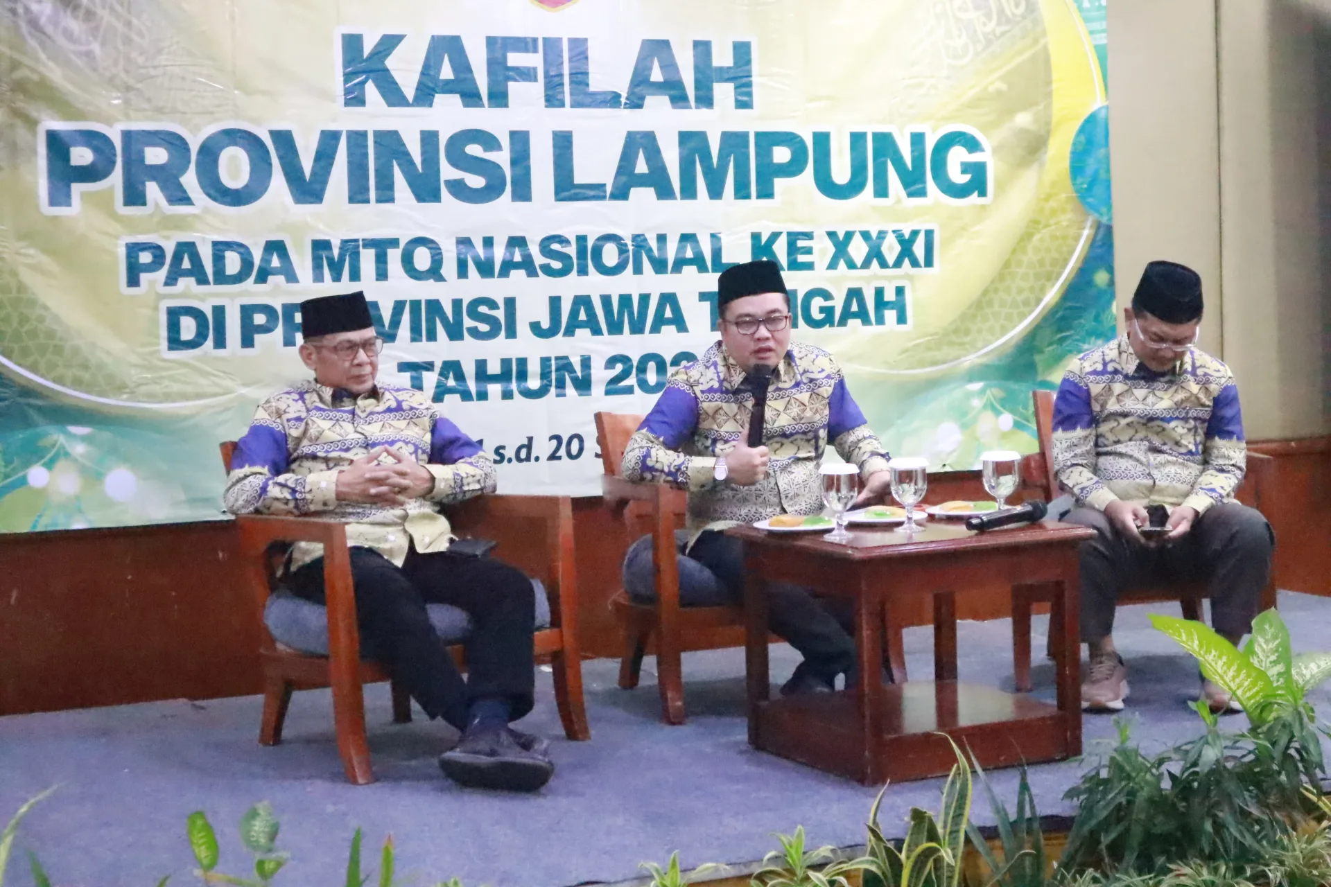 Kakanwil Zulkarnain Minta Kafilah Lampung Jaga Mental di MTQ Nasional Ke-XXXI