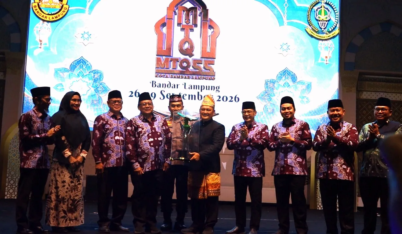 MTQ ke-55 Kota Bandar Lampung Resmi Ditutup, Jaring Peserta Terbaik Tingkat Provinsi