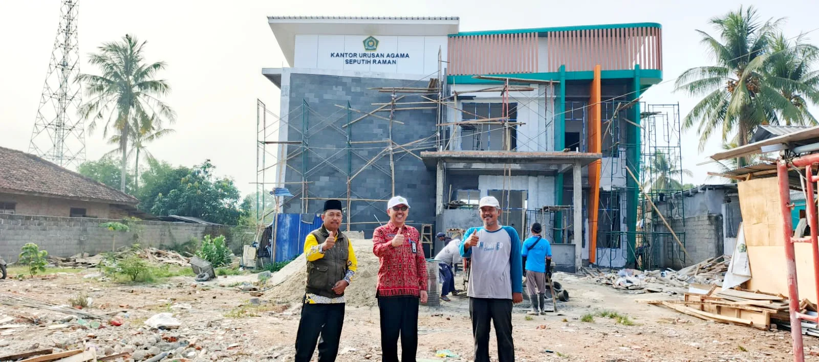 Bukan Sekadar Bangunan, Maryan Hasan Dorong KUA Seputih Raman Jadi Pusat Layanan Keagamaan Berkualitas