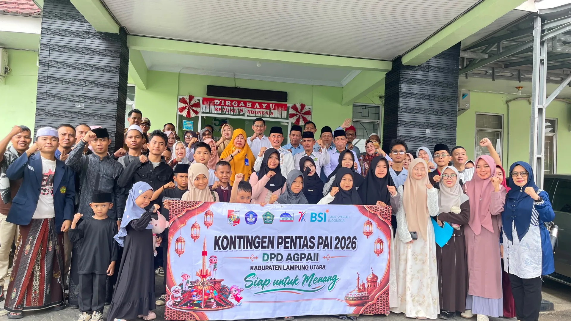 Lepas Kontingen Pentas PAI 2026, Aprizandi Motivasi Peserta Tampilkan Kemampuan Terbaik