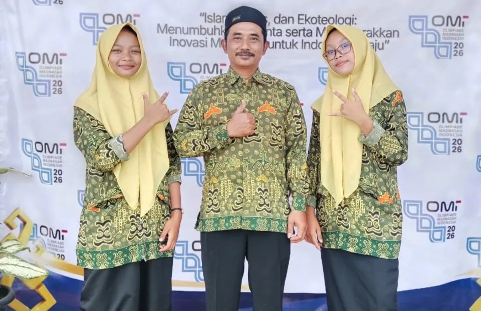 Dua Siswi MTs Al Islamiyah Purwa Negara Wakili Way Kanan pada OMI Tingkat Provinsi Lampung