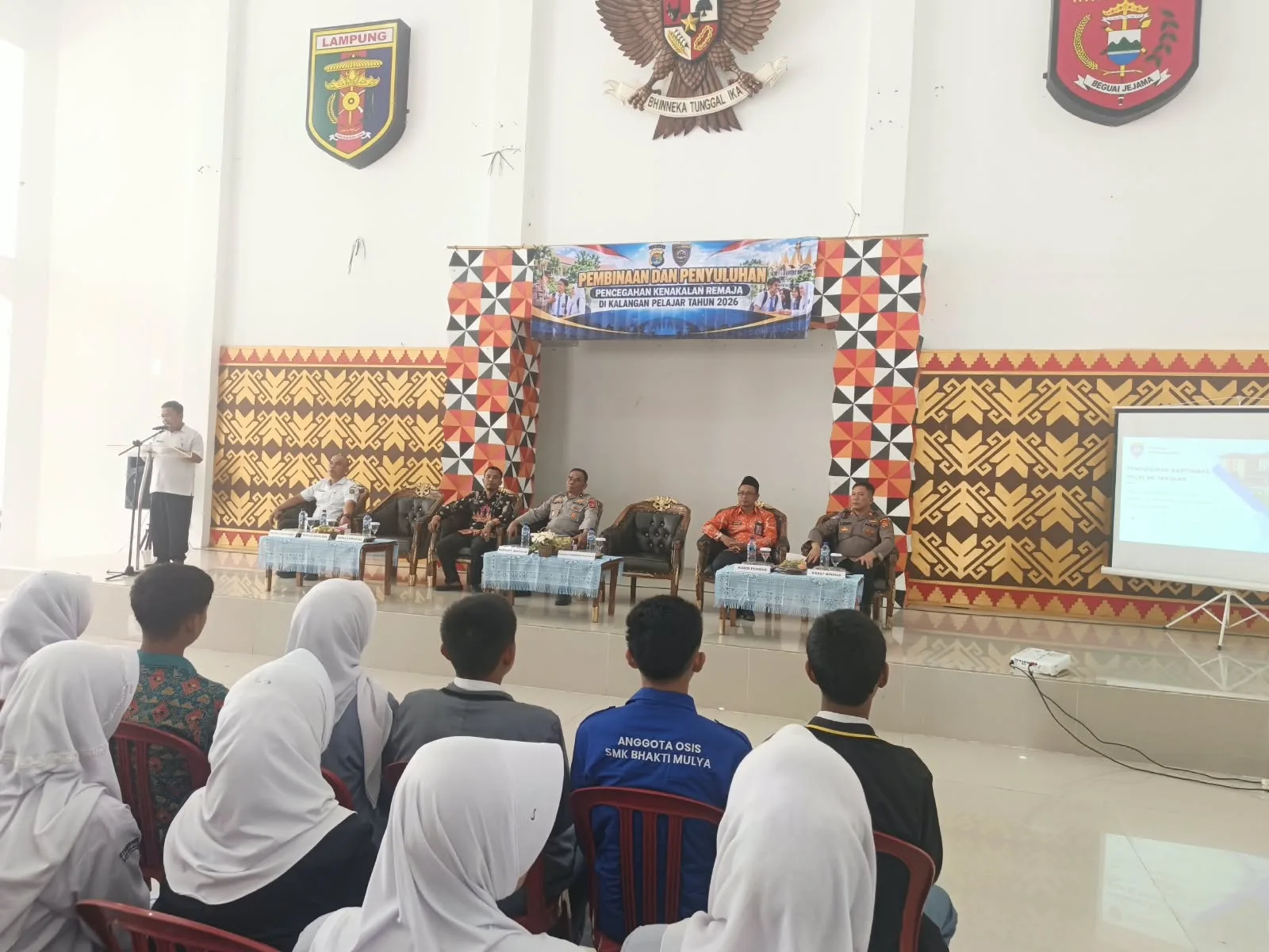 Cegah Kenakalan Remaja Sejak Dini, Kasi Penmad Suherman Tekankan Penguatan Karakter Pelajar