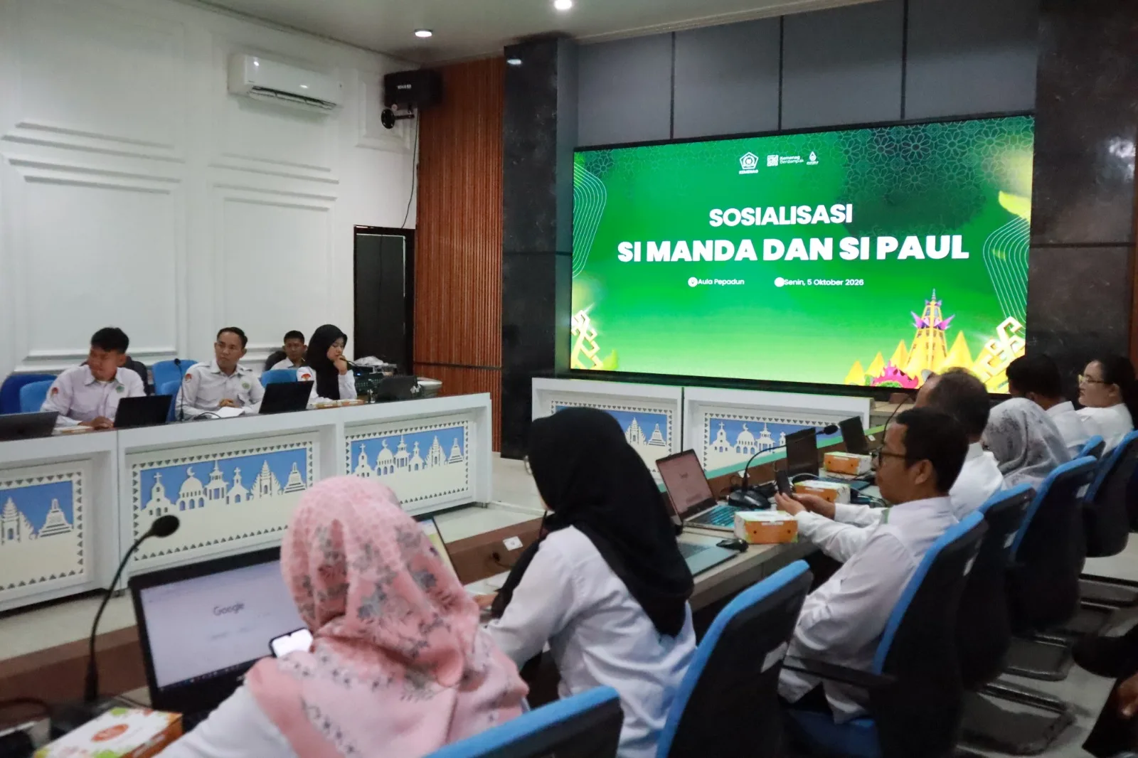 Kanwil Kemenag Lampung Resmi Rilis Aplikasi Si PAUL dan Si MANDA