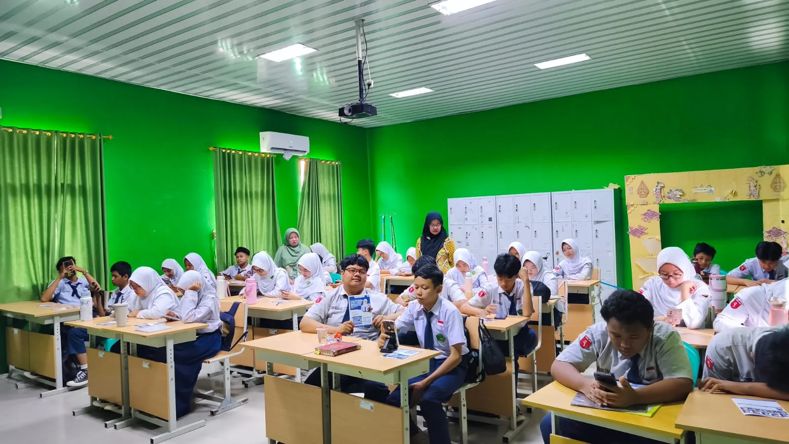 Mantapkan Kesiapan Hadapi TKA, MTsN 1 Bandar Lampung Gandeng Nurul Fikri Adakan Tryout TKA