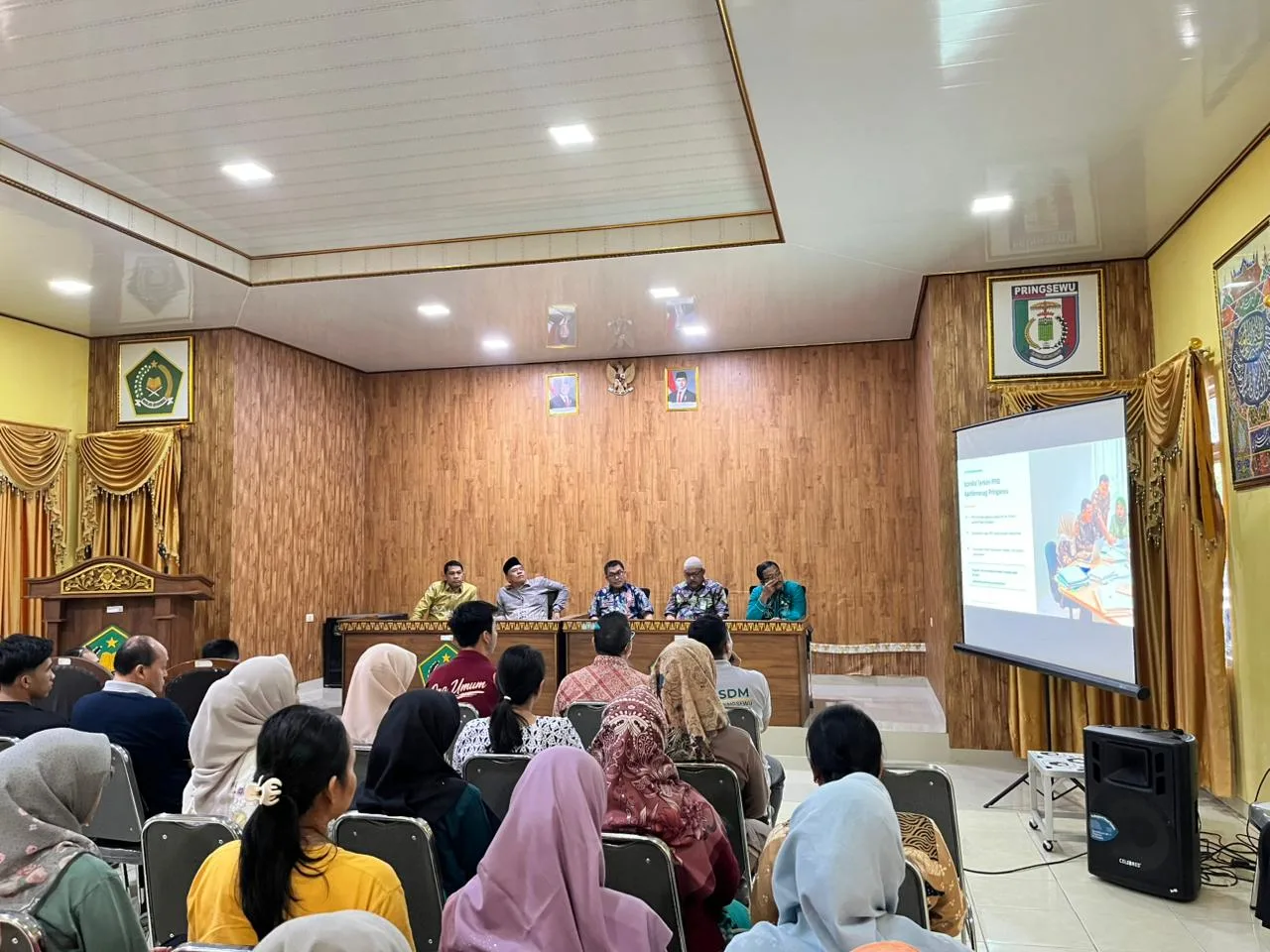 Kemenag Pringsewu Gelar Rakor dan Sosialisasi PPID, Dorong Budaya Administrasi yang Transparan