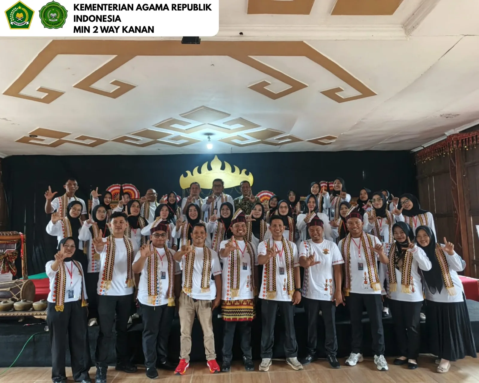 MIN 2 Way Kanan Berpartisipasi Aktif Sukseskan FTBI 2026 Kabupaten Way Kanan