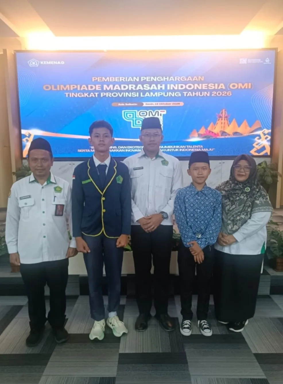 Kado Prestasi MTsN 1 Lampung Barat! Reval Anugerah Raih Emas dan Tembus OMI Nasional