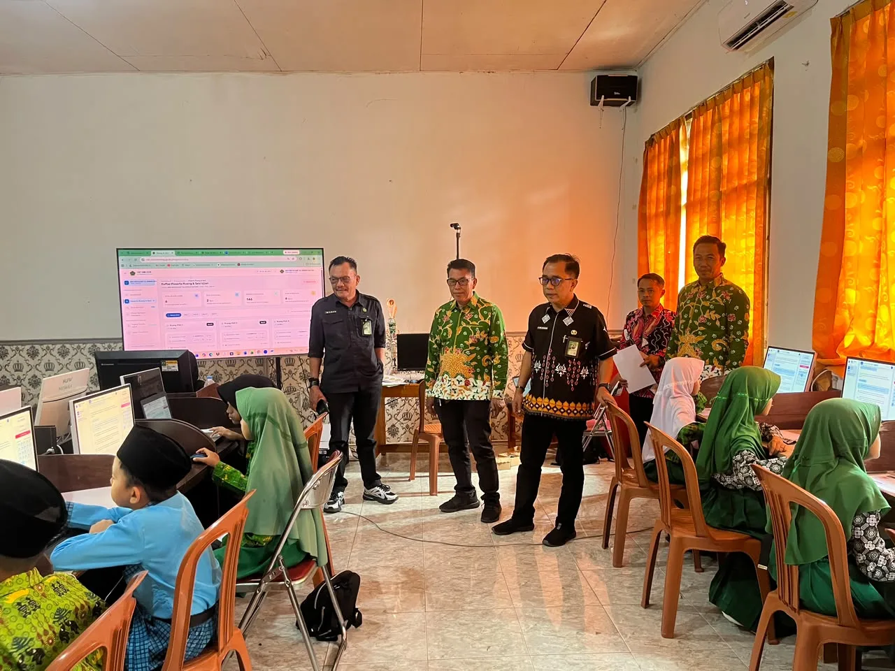Kemenag Tanggamus Dampingi Tim PENMAD Kanwil Lampung Monitoring Pelaksanaan OMI 2026