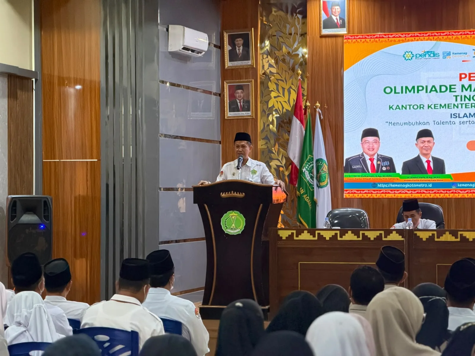 Kepala Kemenag Metro Buka OMI 2026 Tingkat Kota Metro