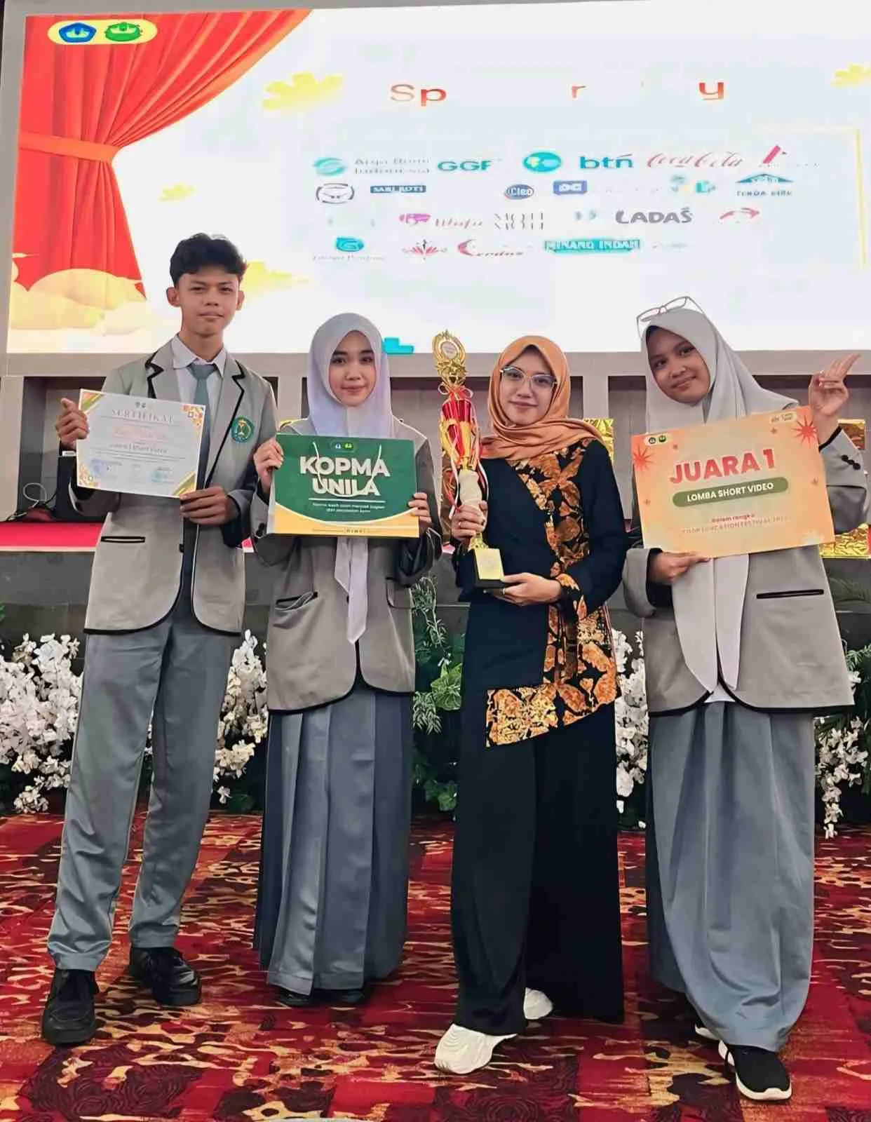 Spektrum MAN 1 Metro Raih Juara 1 Lomba Short Video COUNFEST Unila 2026