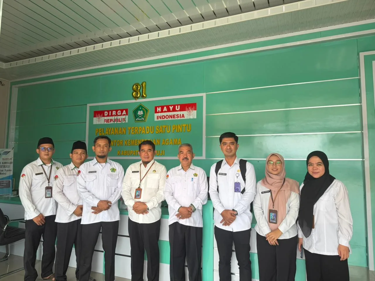 Perkuat Layanan Sertifikasi Halal, Kemenag Mesuji Terima Audiensi BPJPH Lampung