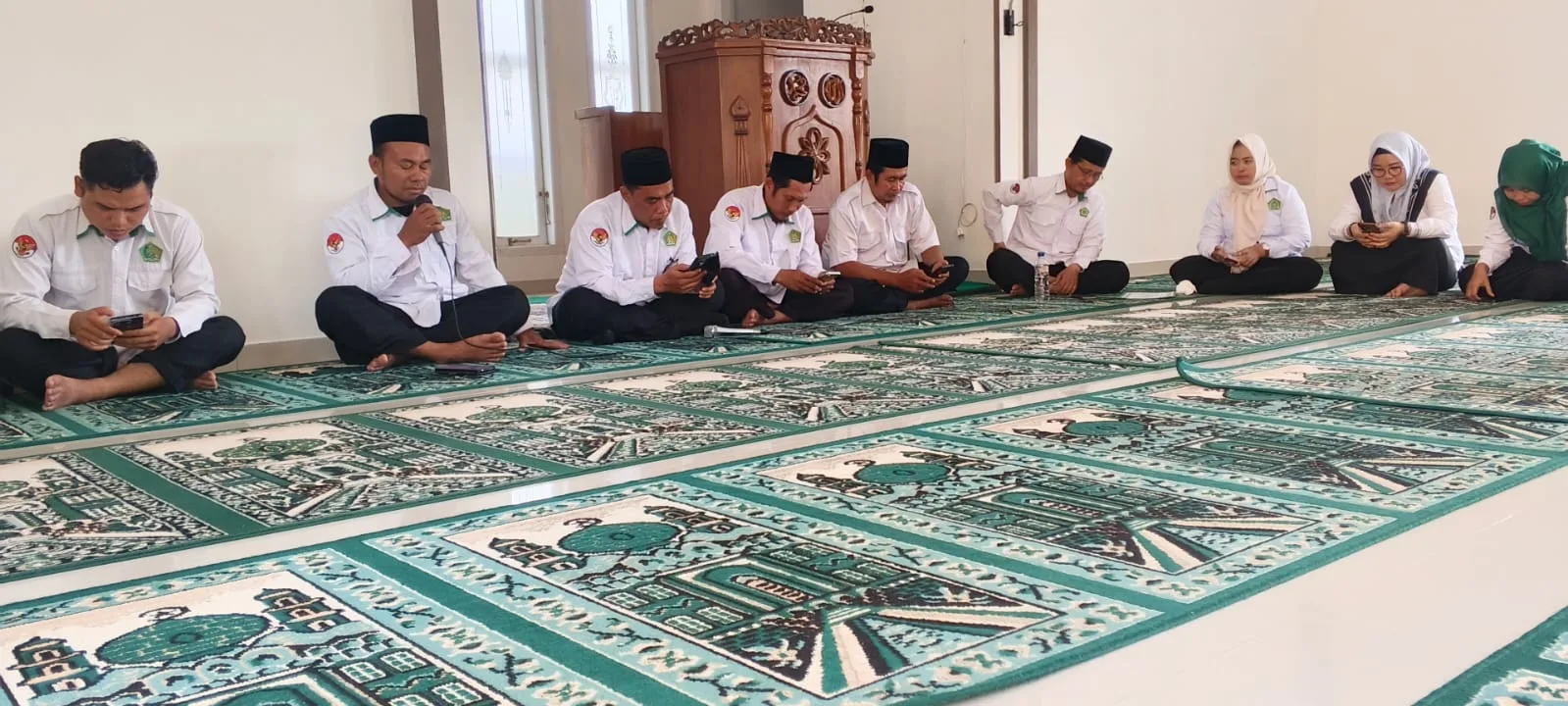 Penyuluh Agama Islam Kemenag Pesawaran Gaungkan Gema Selawat Kebangsaan