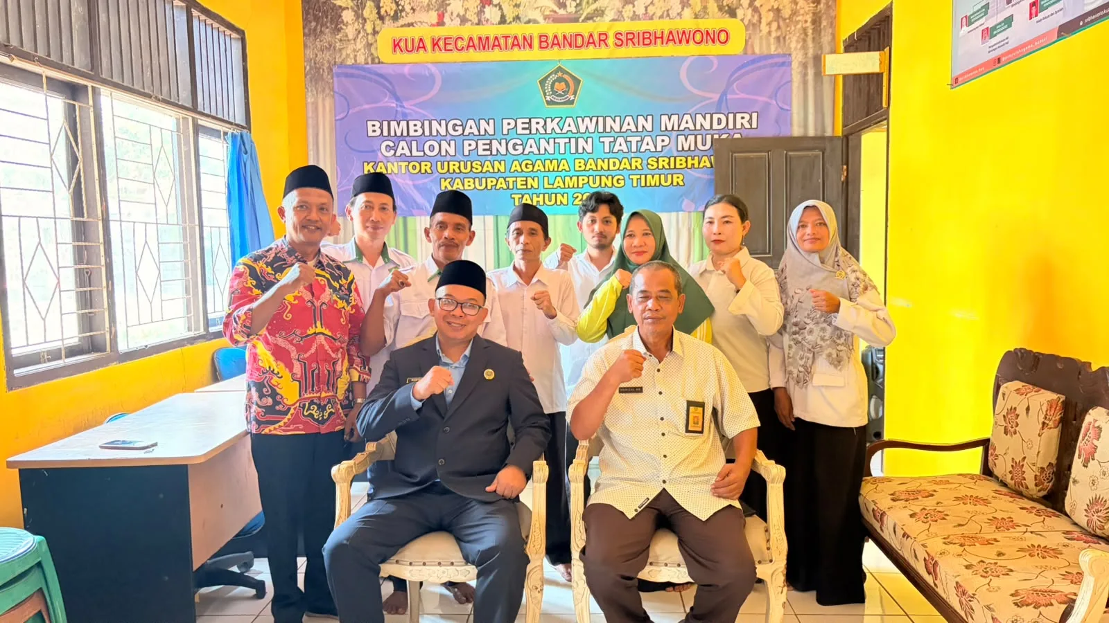 Monitoring KUA Bandar Sribhawono, Rokhman Tekankan Layanan Berdampak bagi Masyarakat