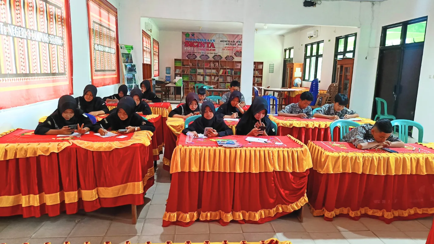 MTsN 3 Lampung Selatan Ikuti Babak Penyisihan Kompetisi KOMPAC Alef Education Bidang Matematika Tahun 2026