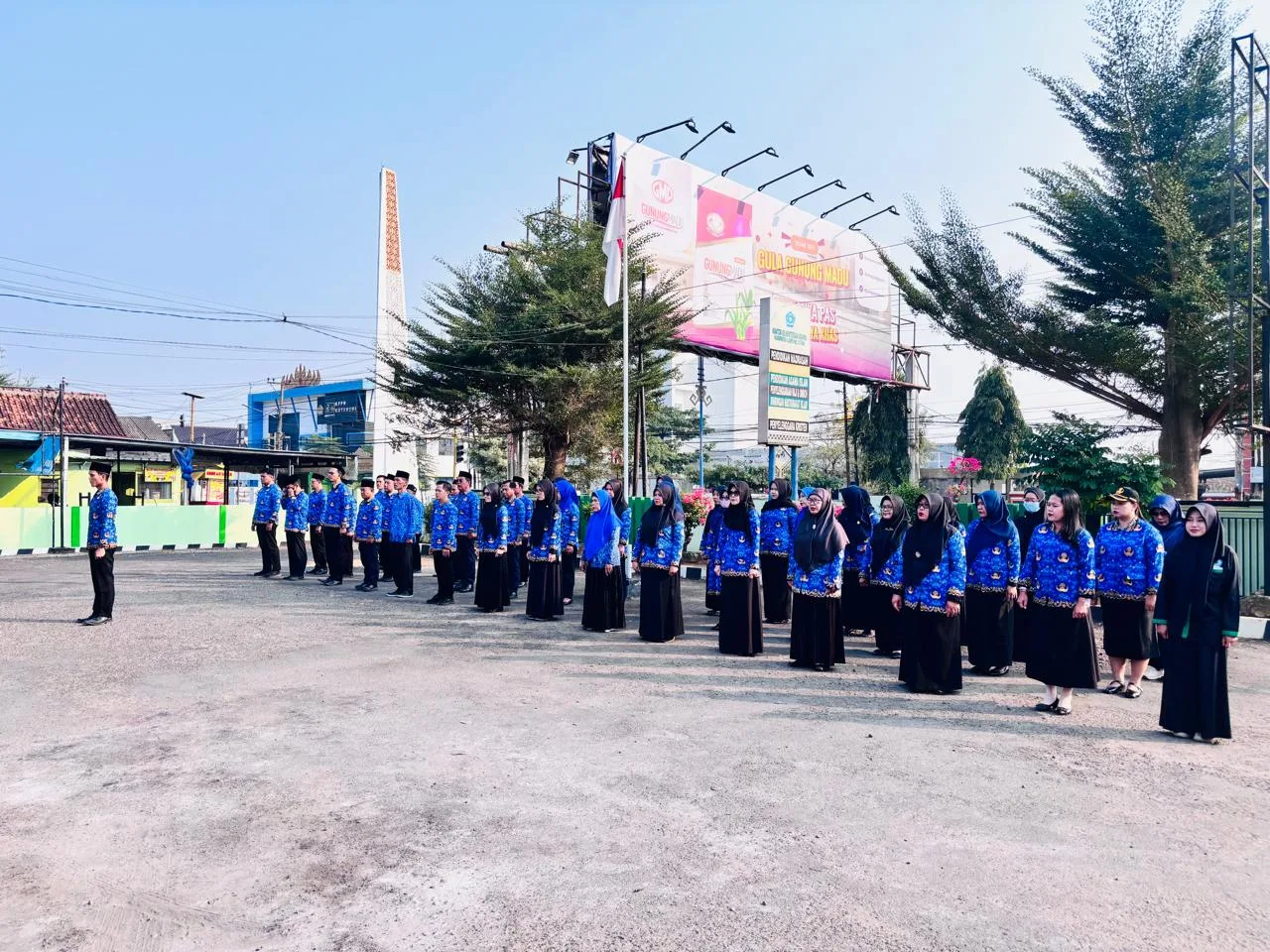 Upacara Hari Kesaktian Pancasila, Kemenag Lampung Utara Teguhkan Nilai Pancasila dalam Pelayanan