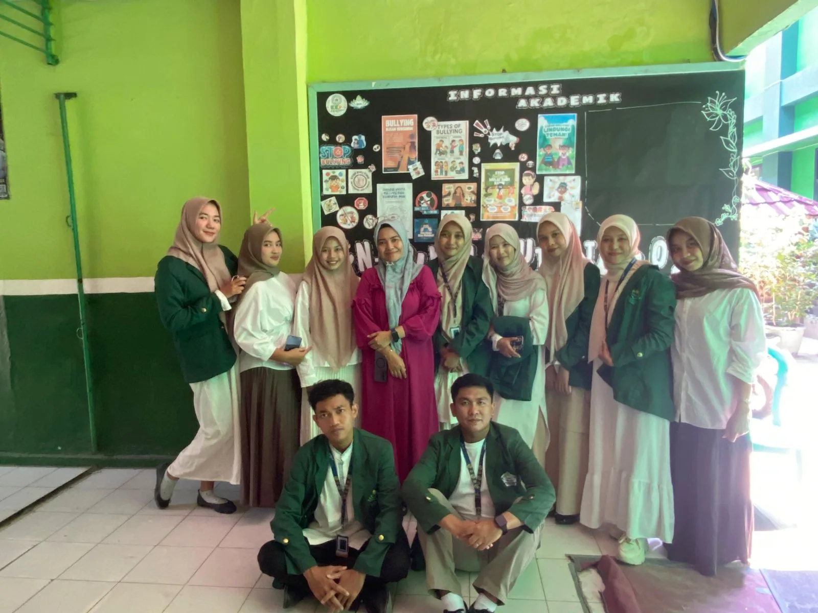 Mading Edukasi Hadir di MTsN 1 Bandar Lampung, Wadah Kreativitas dan Literasi Murid