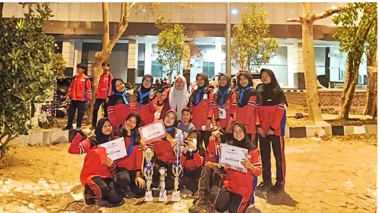 Asah Keterampilan Kepalangmerahan, PMR MTsN 1 Lamsel Ukir Prestasi di Ajang PMI Lampung Selatan