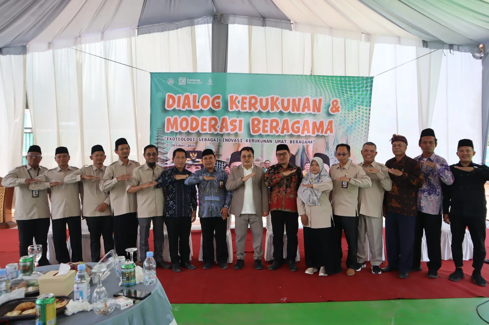 Angkat Ekoteologi sebagai Inovasi, Kemenag Way Kanan Gelar Dialog Kerukunan dan Moderasi Beragama