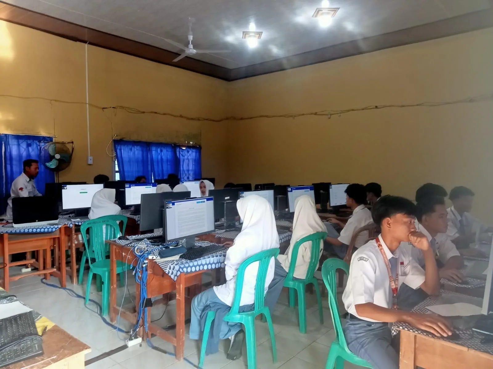 Mantapkan Kesiapan Hadapi Asesmen Nasional, MAN 1 Mesuji Sukses Gelar Gladi Bersih TKA