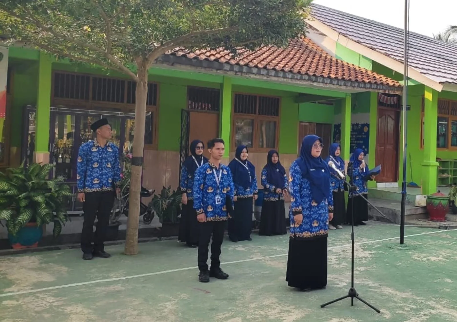 MIN 2 Way Kanan Teguhkan Nilai Pancasila sebagai Fondasi Persatuan dan Keutuhan NKRI