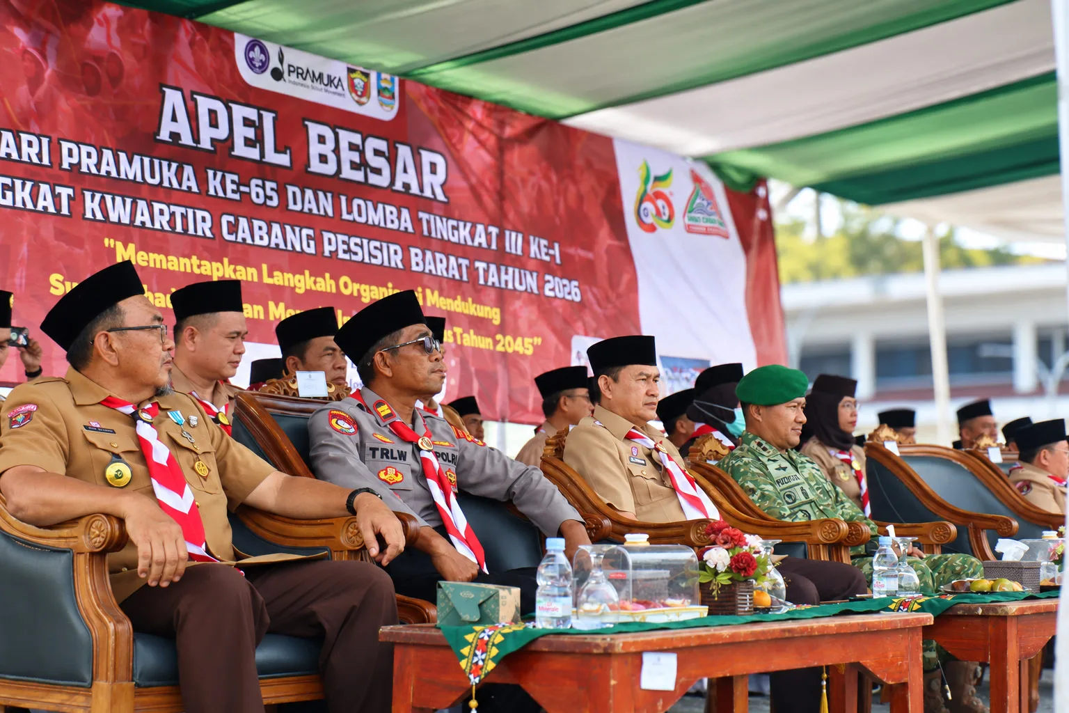Semarak Hari Pramuka ke-65, Kemenag Pesisir Barat Dukung Penguatan Karakter Generasi Muda