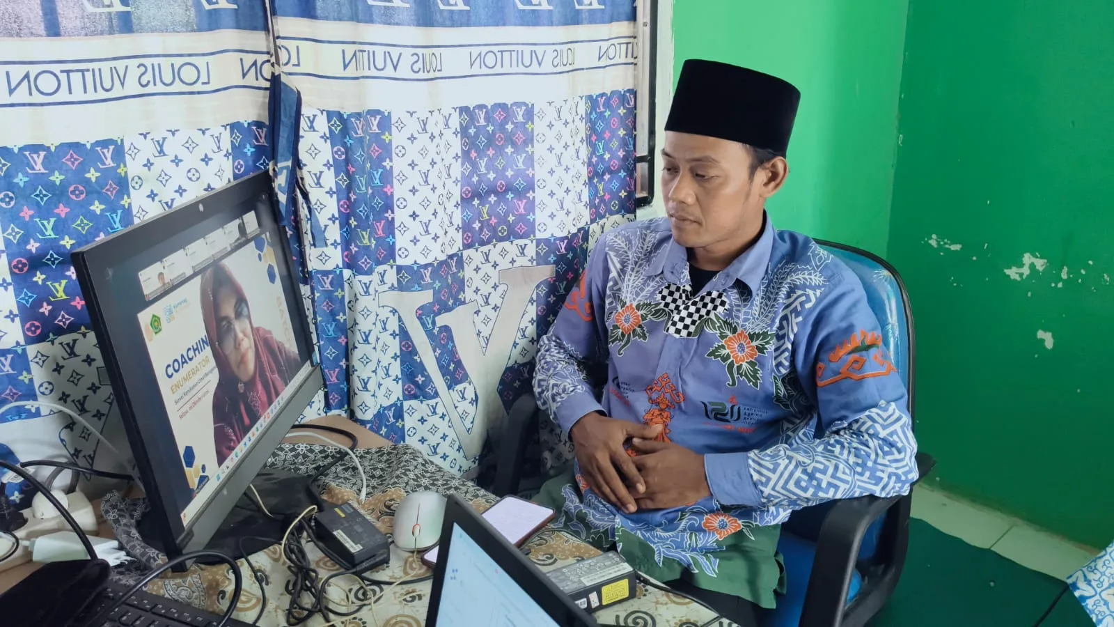 Ikuti Coaching Enumerator, Penyuluh KUA Mesuji Timur Perkuat Kesiapan Survei KUB 2026