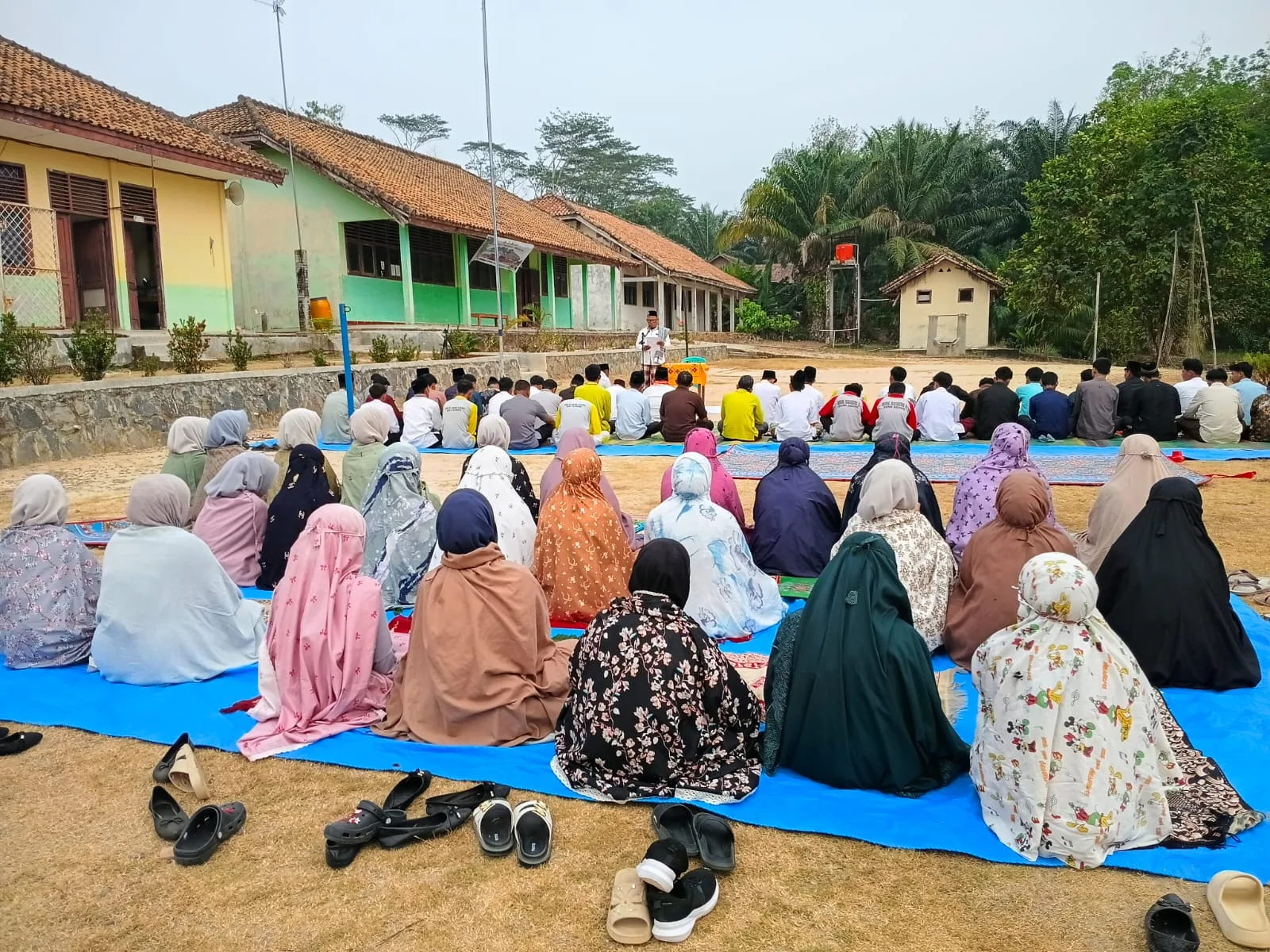 Meninggalkan Dosa Ekologis: KUA dan SMKN 1 Bumi Agung Gelar Salat Istisqa dan Serukan Pelestarian Alam
