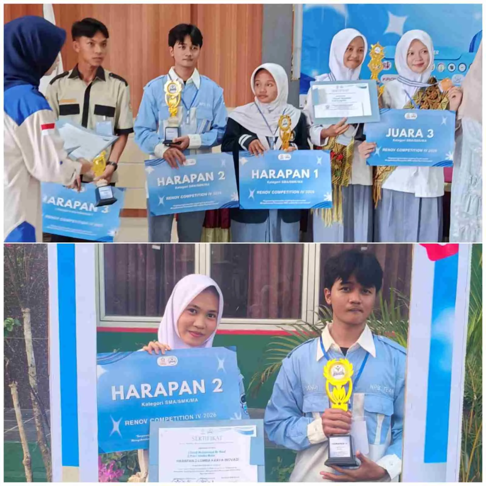 Tim Robotik MAN 1 Metro Raih Juara Harapan 2 Lomba Karya Inovasi Tingkat Provinsi Lampung