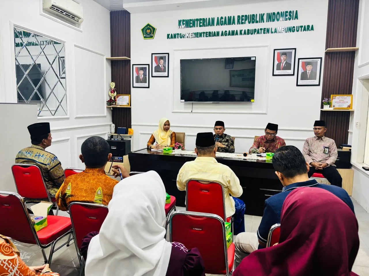 Matangkan Persiapan Hari Santri, Kemenag Lampung Utara Libatkan Lintas Unsur