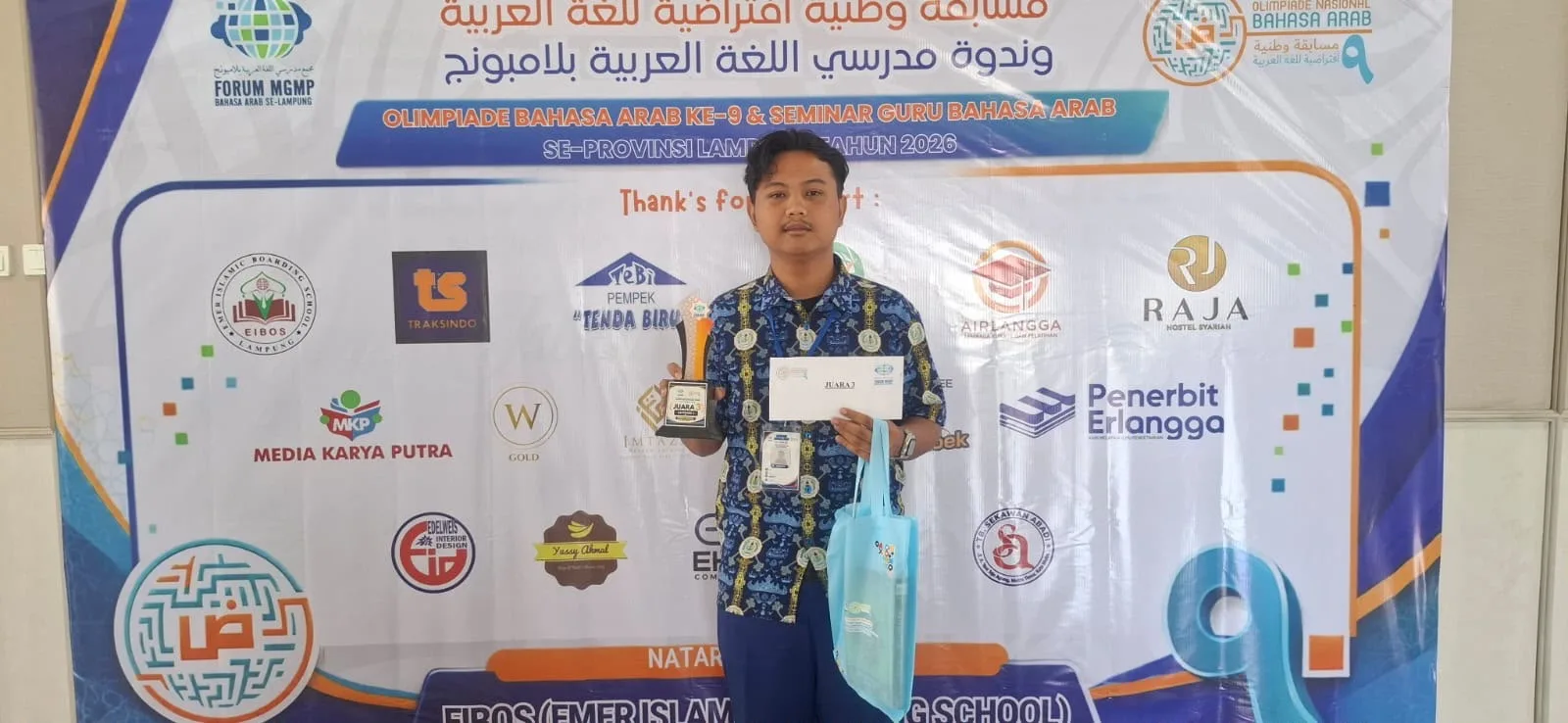 Menuju Panggung Nasional! Dimas Setyoadi Bawa Nama MAN 2 Bandar Lampung di OBA IX 2026