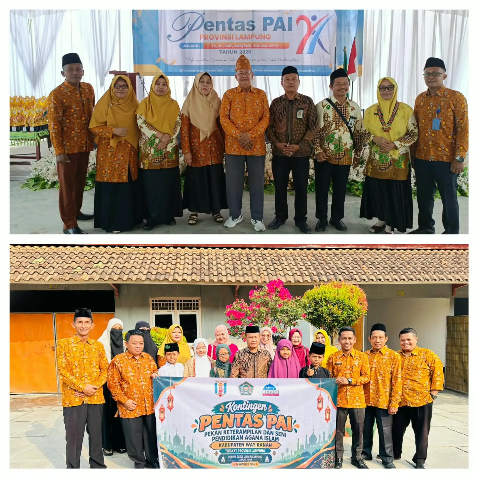 Kasi PAPKI Kemenag Way Kanan Hadiri Pentas PAI Tingkat Provinsi Lampung, Perkuat Prestasi dan Karakter Peserta Didik