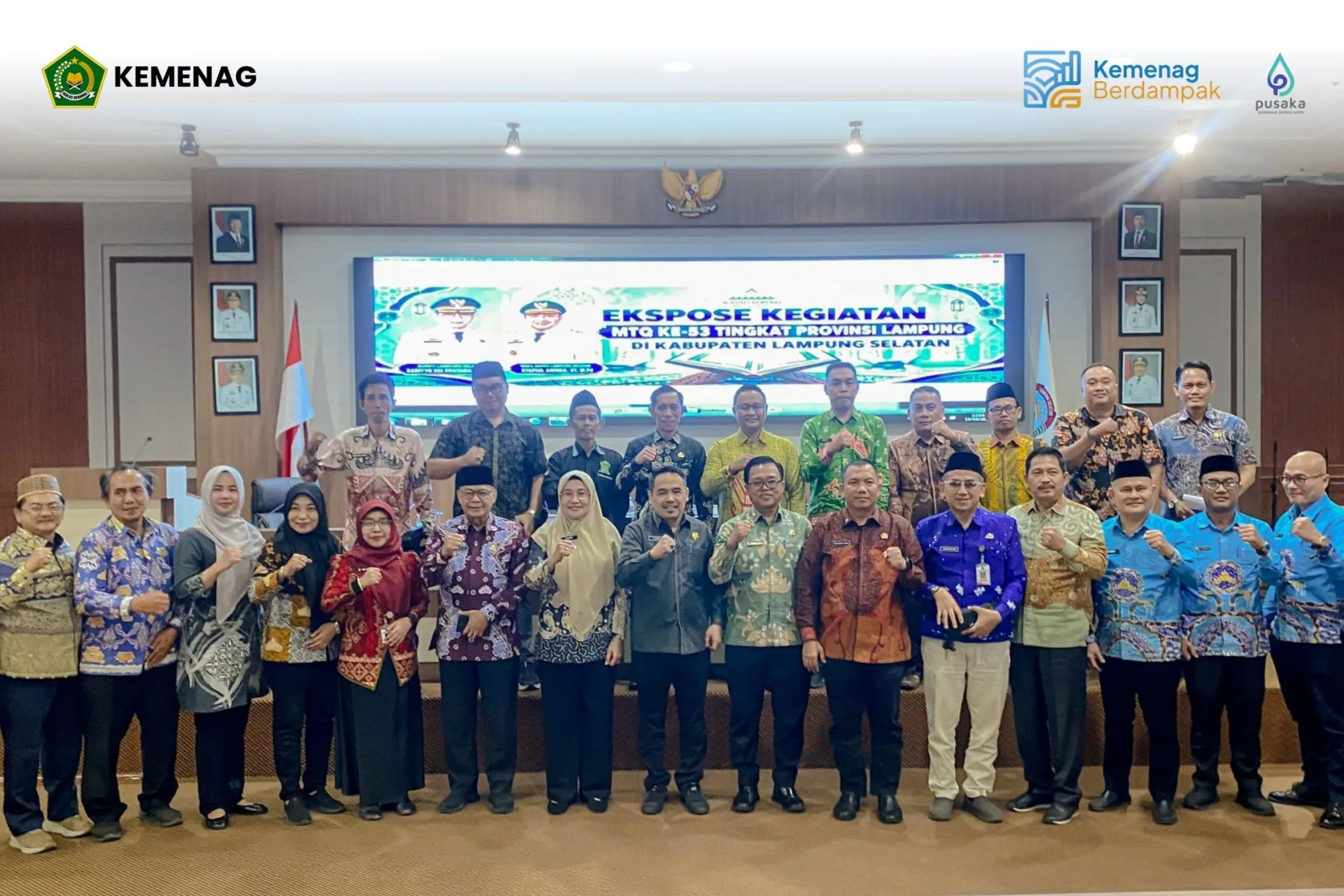 Ahmad Rifai Matangkan Persiapan MTQ ke-53 Provinsi Lampung, Bahas Kesiapan Setiap Mimbar